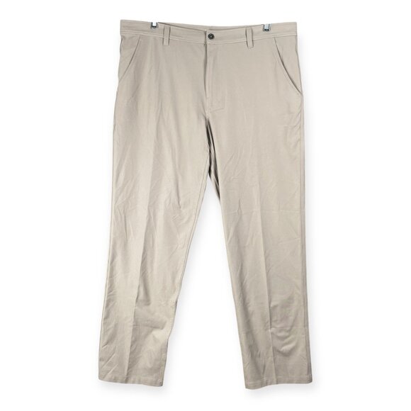 32 Degrees Heat Cool Performance Pants Men’s 38 Dusty Khaki Stretch Lightweight - Picture 1 of 7